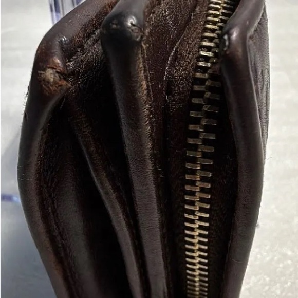 Gucci Dark Brown GG Guccisima Brown Leather Wallet - Picture 3 of 8